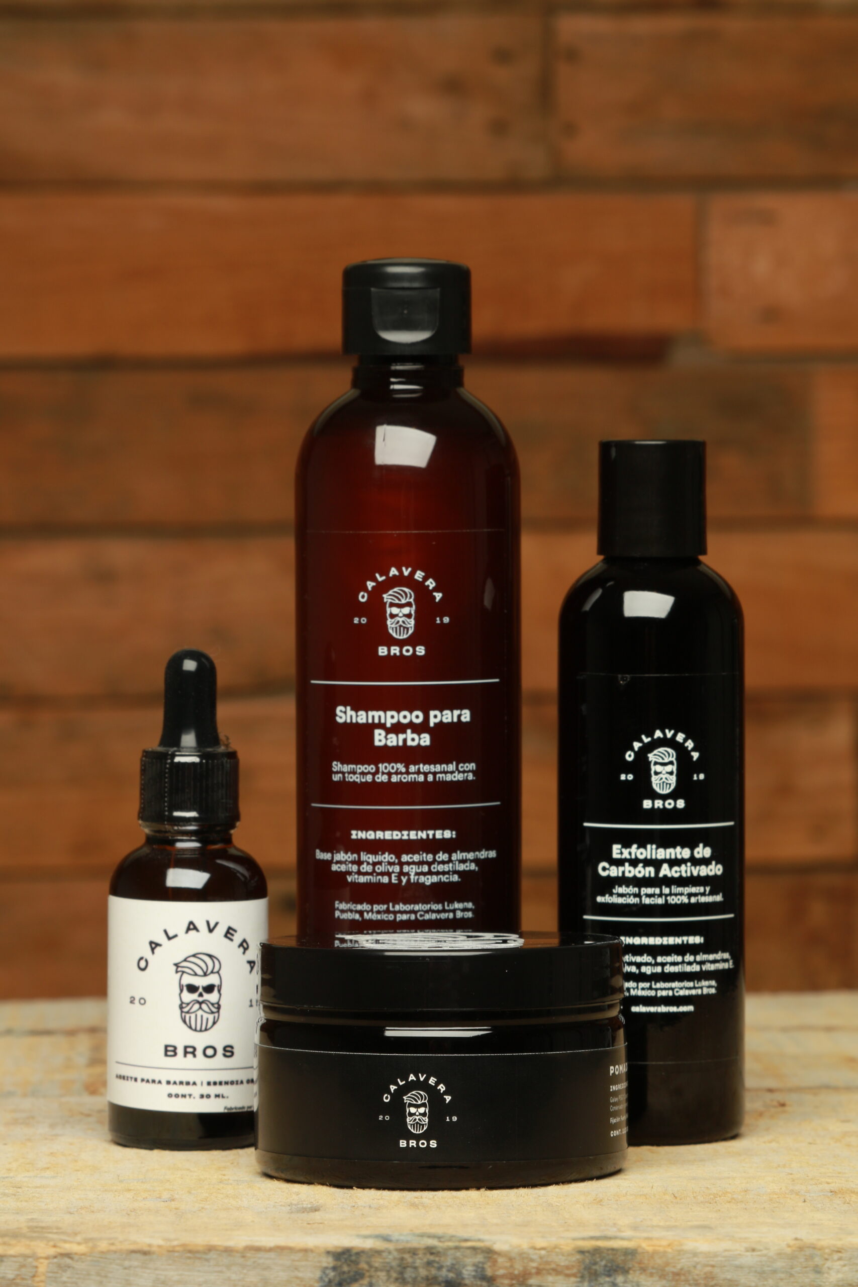 Kit Calavera Bros + Pomada Firme